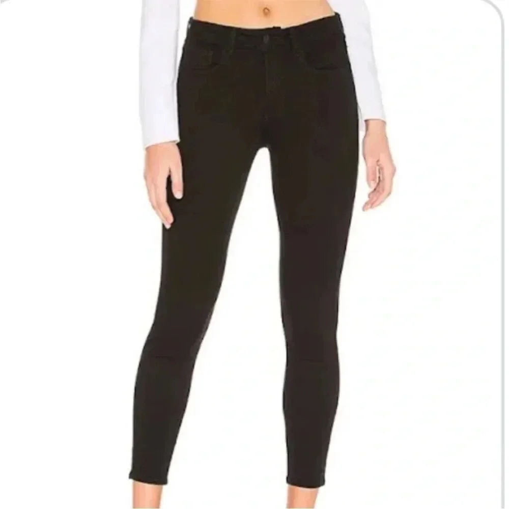 L’AGENCE black Margot skinny denim